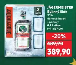 Kaufland JÄGERMEISTER Bylinný likér nabídka