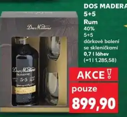 Kaufland DOS MADERAS 5+5 Rum nabídka