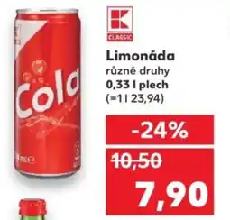 Kaufland Limonáda nabídka