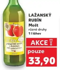 Kaufland LAŽANSKÝ RUBÍN Mošt nabídka
