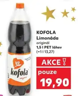 Kaufland KOFOLA Limonáda originál nabídka