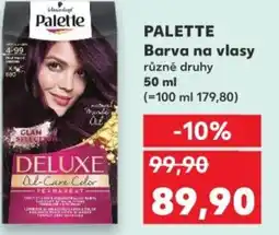 Kaufland PALETTE Barva na vlasy nabídka