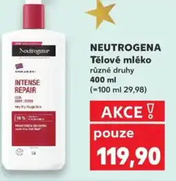 Kaufland NEUTROGENA Tělové mléko nabídka