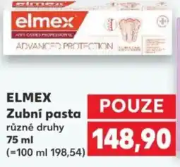 Kaufland ELMEX Zubní pasta nabídka