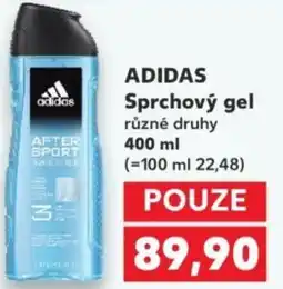 Kaufland ADIDAS Sprchový gel nabídka