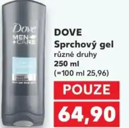 Kaufland DOVE Sprchový gel nabídka