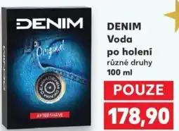 Kaufland DENIM Voda po holení nabídka