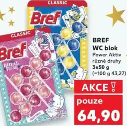 Kaufland BREF WC blok Power Aktiv nabídka