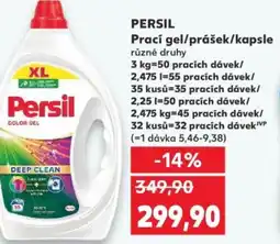 Kaufland PERSIL Prací gel/prášek/kapsle nabídka