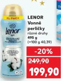 Kaufland LENOR Vonné perličky nabídka