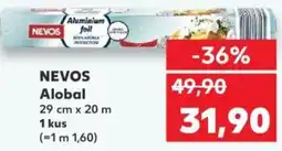 Kaufland NEVOS Alobal nabídka