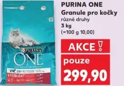Kaufland PURINA ONE Granule pro kočky nabídka