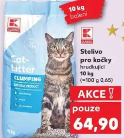 Kaufland Stelivo pro kočky hrudkující nabídka