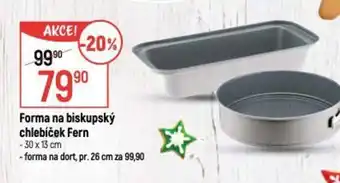 Globus Forma na biskupský chlebíček Fern nabídka