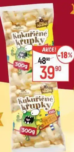 Globus Pan Křupka Kukuřičné křupky XXXL bez přidané soli nabídka