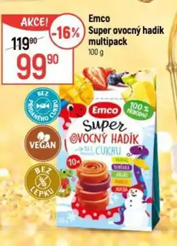 Globus Emco Super ovocný hadík multipack nabídka