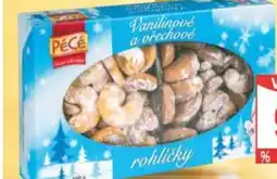 Globus Vanilkové a ořechové rohlíčky nabídka