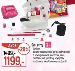 Globus Šicí stroj nabídka