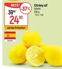 Globus Citróny síť nabídka