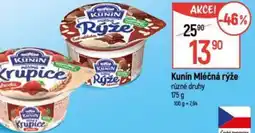 Globus Kunín Mléčná rýže nabídka