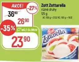 Globus Zott Zottarella nabídka