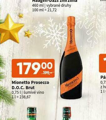 Terno Mionetto prosecco d.o.c. brut nabídka