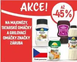 Globus Na majonézy, tatarské omáčky a grilovací omáčky značky záruba nabídka