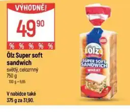 Globus Ölz Super soft sandwich nabídka