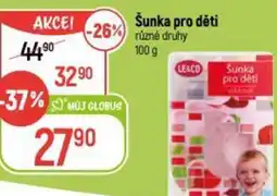 Globus Šunka pro děti nabídka