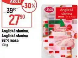 Globus Anglická slanina, Anglická slanina 98% masa nabídka