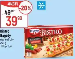 Globus Dr Oetker Bistro Bagety nabídka