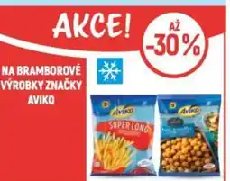 Globus Na bramborové výrobky značky AVIKO nabídka