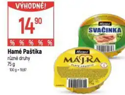 Globus Hamé Paštika nabídka