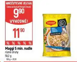 Globus Maggi 5 min. nudle nabídka