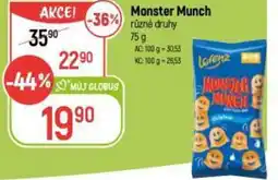 Globus Monster Munch nabídka