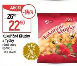 Globus Kukuřičné Křupky a Tyčky nabídka