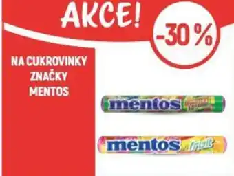 Globus Na cukrovinky značky mentos nabídka