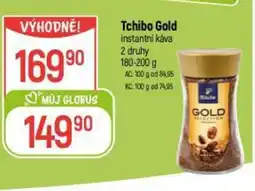Globus Tchibo Gold instantní káva nabídka