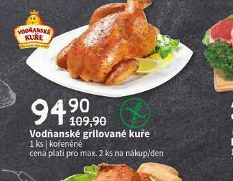 Terno Vodňanské grilované kuře nabídka