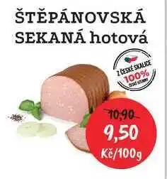 RABBIT řeznictví ŠTĚPÁNOVSKÁ SEKANÁ hotová 100g nabídka