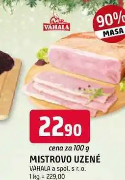Trefa MISTROVO UZENÉ 100g nabídka