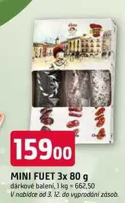 Trefa MINI FUET 3x 80 g dárkové balení nabídka