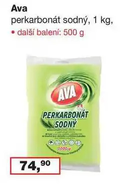Ráj drogerie Ava perkarbonát sodný, 1 kg nabídka