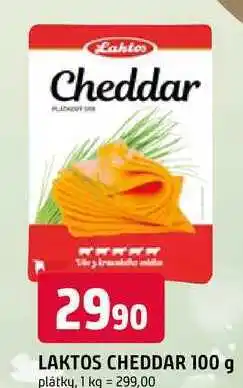 Trefa LAKTOS CHEDDAR 100 g plátky nabídka