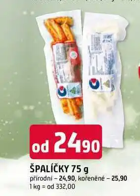 Trefa ŠPALÍČKY 75 g přírodní nabídka