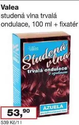 Ráj drogerie Valea studená vlna trvalá ondulace, 100 ml + fixatér nabídka