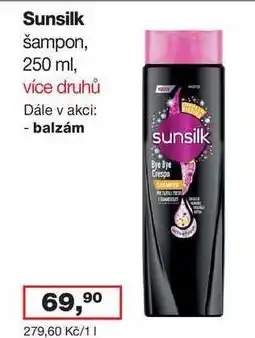 Ráj drogerie Sunsilk šampon, 250 ml, více druhů nabídka