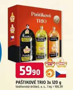 Trefa PAŠTIKOVÉ TRIO 3x 120 g nabídka