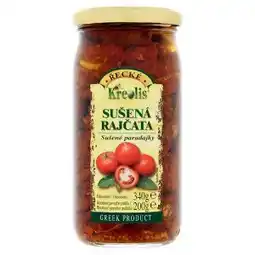 Trefa Kreolis Řecká sušená rajčata 340g nabídka