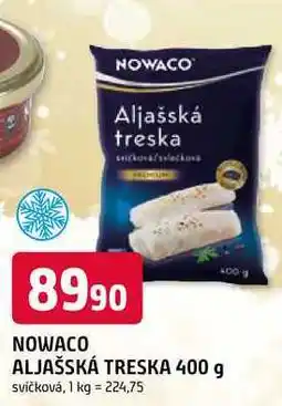 Trefa NOWACO ALJAŠSKÁ TRESKA 400 g svíčková nabídka
